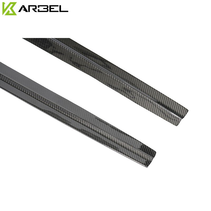 KARBEL - AUDI RS3 8V CARBON FIBRE SIDE SKIRTS - Aero Carbon UK