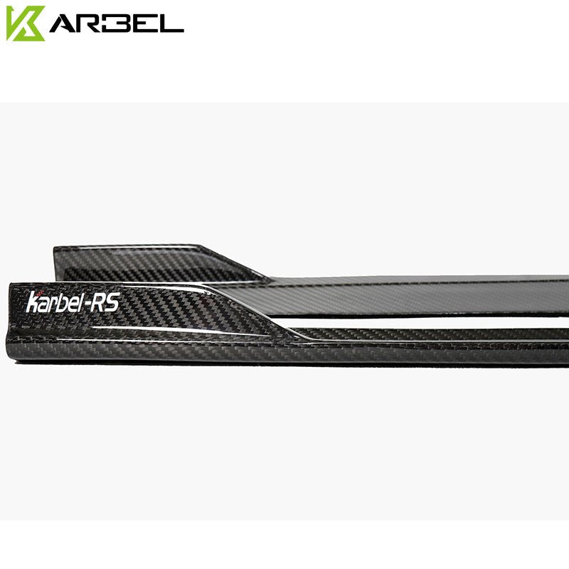 KARBEL - AUDI RS3 8V CARBON FIBRE SIDE SKIRTS - Aero Carbon UK