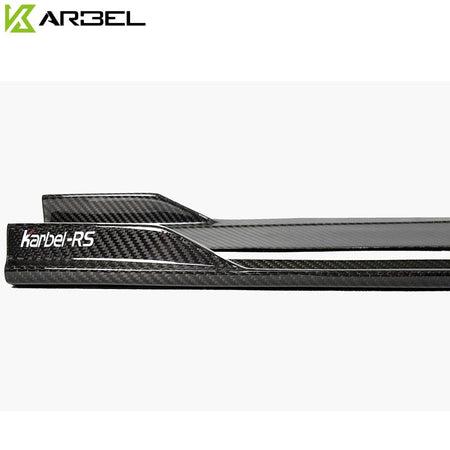 KARBEL - AUDI RS3 8V CARBON FIBRE SIDE SKIRTS - Aero Carbon UK