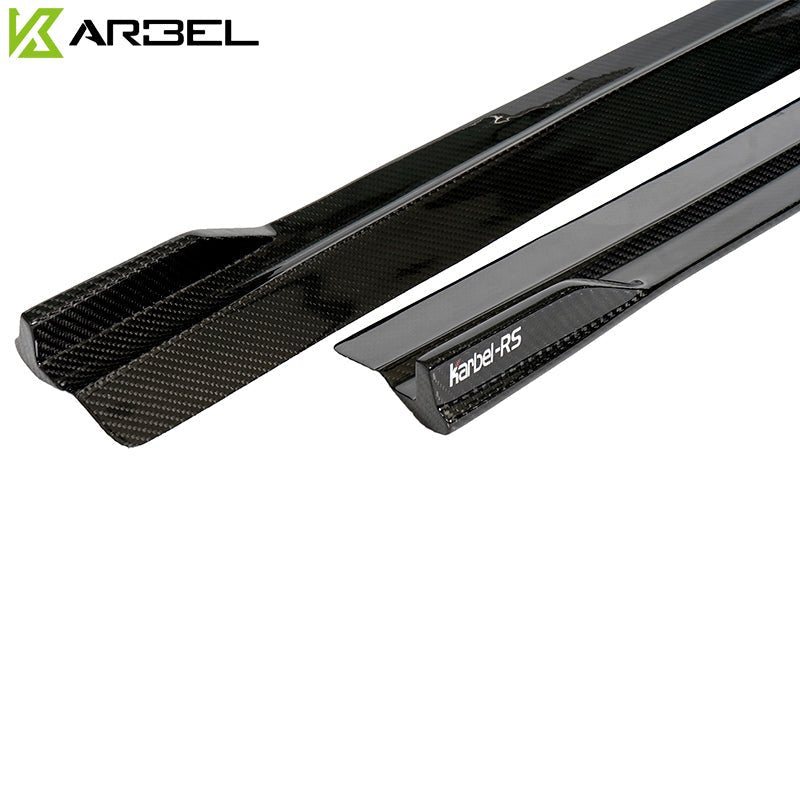 KARBEL - AUDI RS3 8V CARBON FIBRE SIDE SKIRTS - Aero Carbon UK