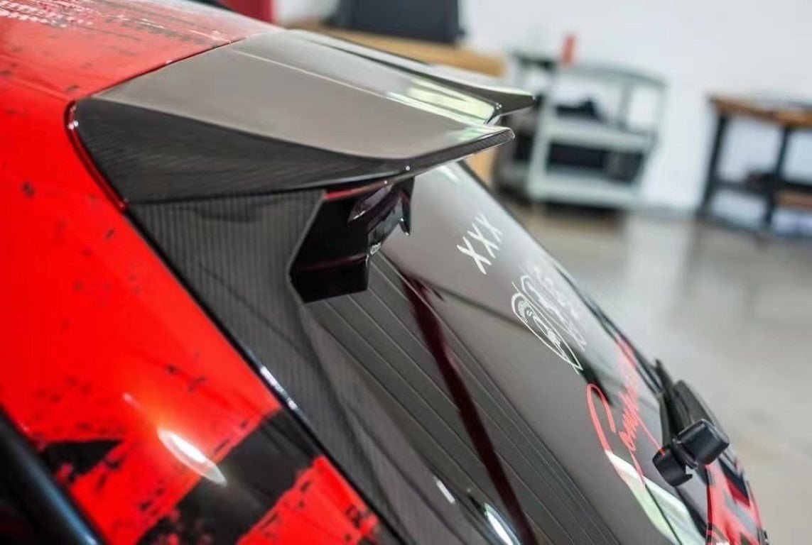 KARBEL - AUDI RS4 B9 B9.5 DRY CARBON FIBRE ROOF TOP SPOILER V1 - Aero Carbon UK