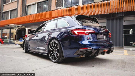 KARBEL - AUDI RS4 B9 B9.5 DRY CARBON FIBRE ROOF TOP SPOILER V1 - Aero Carbon UK