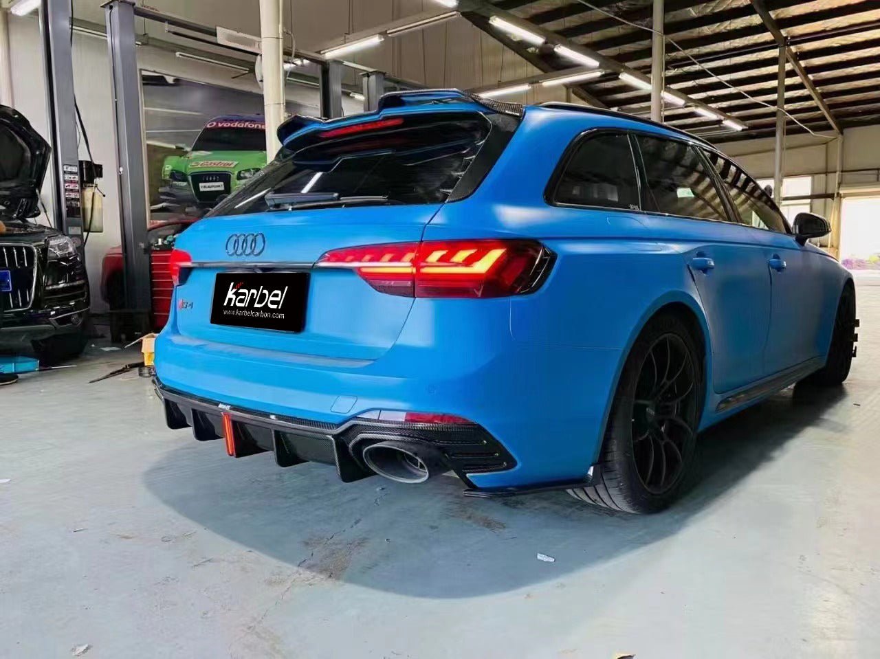 KARBEL - AUDI RS4 B9.5 DRY CARBON FIBRE REAR DIFFUSER - Aero Carbon UK