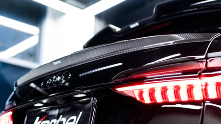 KARBEL - AUDI RS6 C8 DRY CARBON FIBRE REAR MID SPOILER - Aero Carbon UK