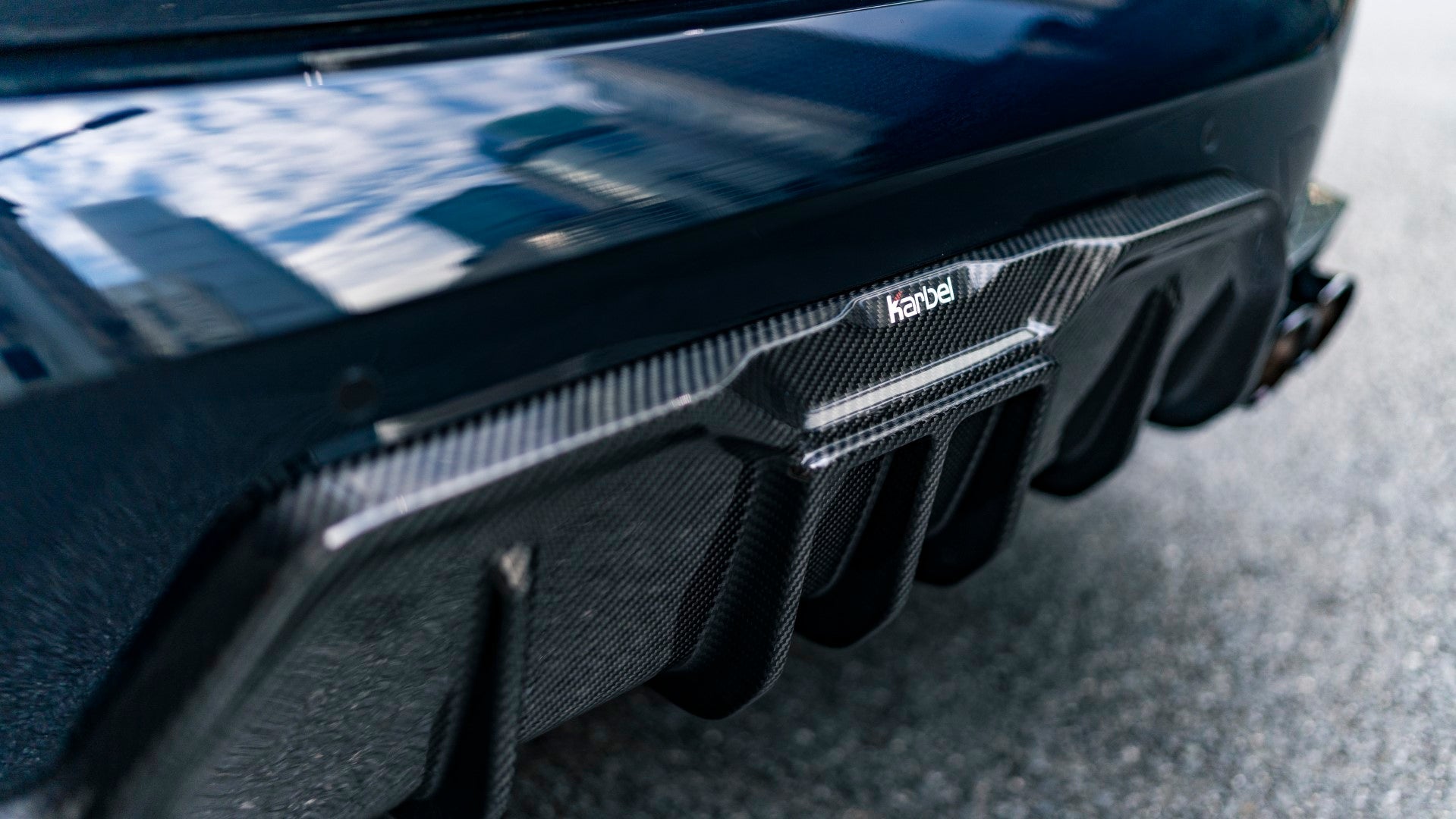 KARBEL - BMW 3 SERIES G20 LCI CARBON FIBRE REAR DIFFUSER - Aero Carbon UK