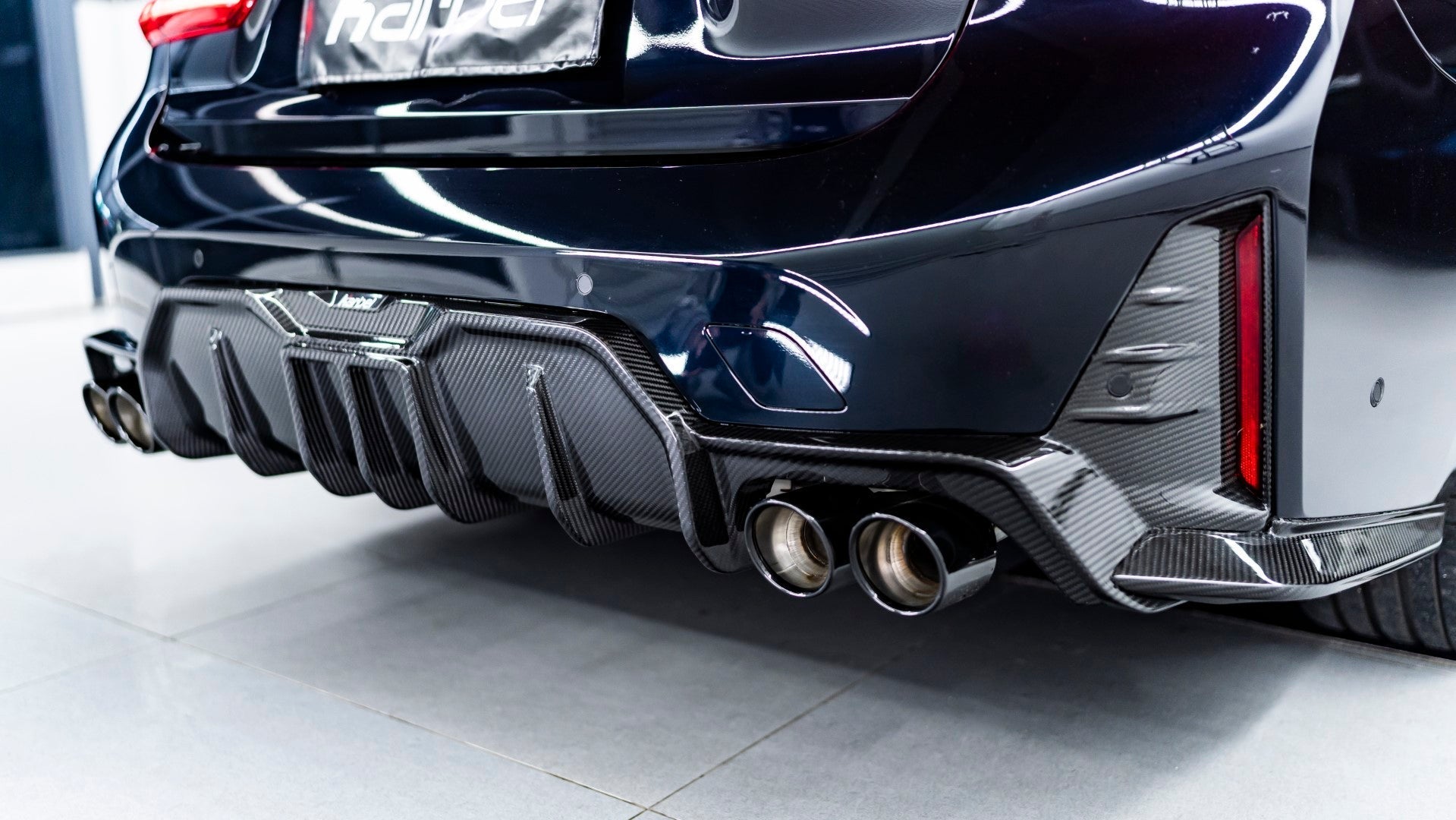 KARBEL - BMW 3 SERIES G20 LCI CARBON FIBRE REAR DIFFUSER - Aero Carbon UK