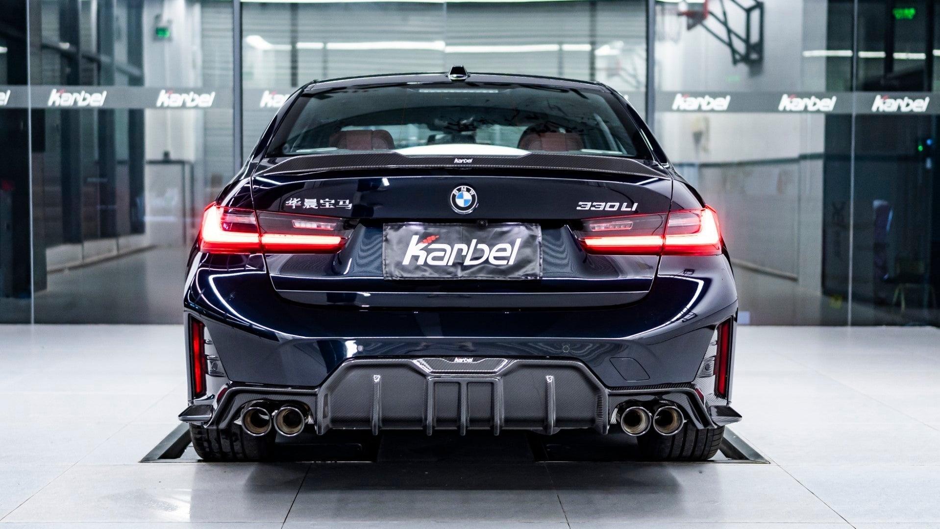 KARBEL - BMW 3 SERIES G20 LCI CARBON FIBRE REAR DIFFUSER – Aero Carbon UK