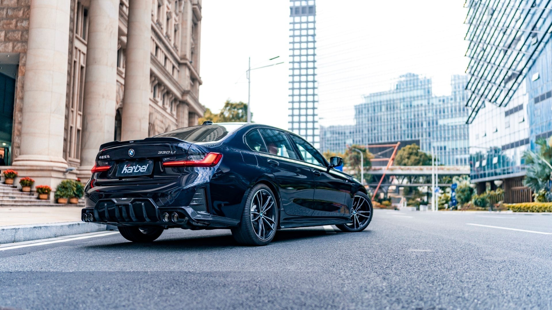 KARBEL - BMW 3 SERIES G20 LCI CARBON FIBRE REAR DIFFUSER - Aero Carbon UK