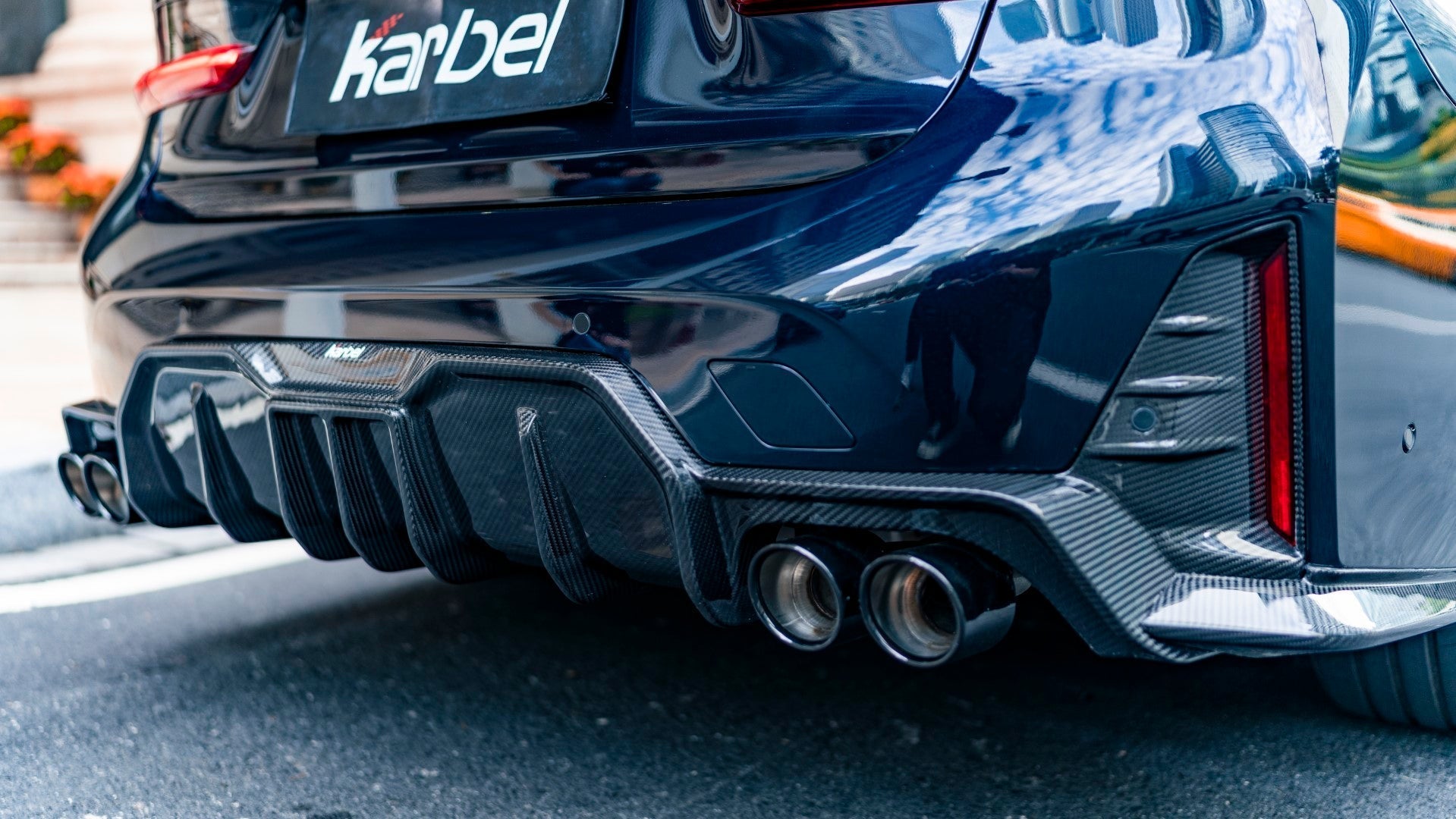 KARBEL - BMW 3 SERIES G20 LCI CARBON FIBRE REAR DIFFUSER - Aero Carbon UK