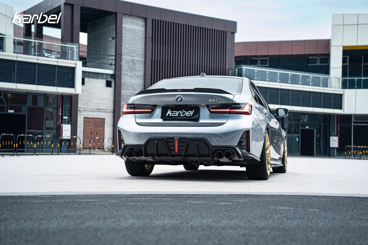 KARBEL - BMW 3 SERIES G20 LCI DRY CARBON FIBRE REAR DIFFUSER V2 - Aero Carbon UK