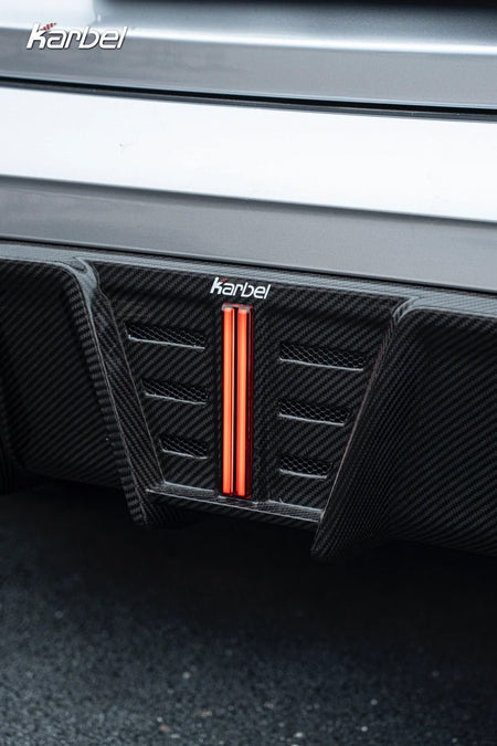 KARBEL - BMW 3 SERIES G20 LCI DRY CARBON FIBRE REAR DIFFUSER V2 - Aero Carbon UK