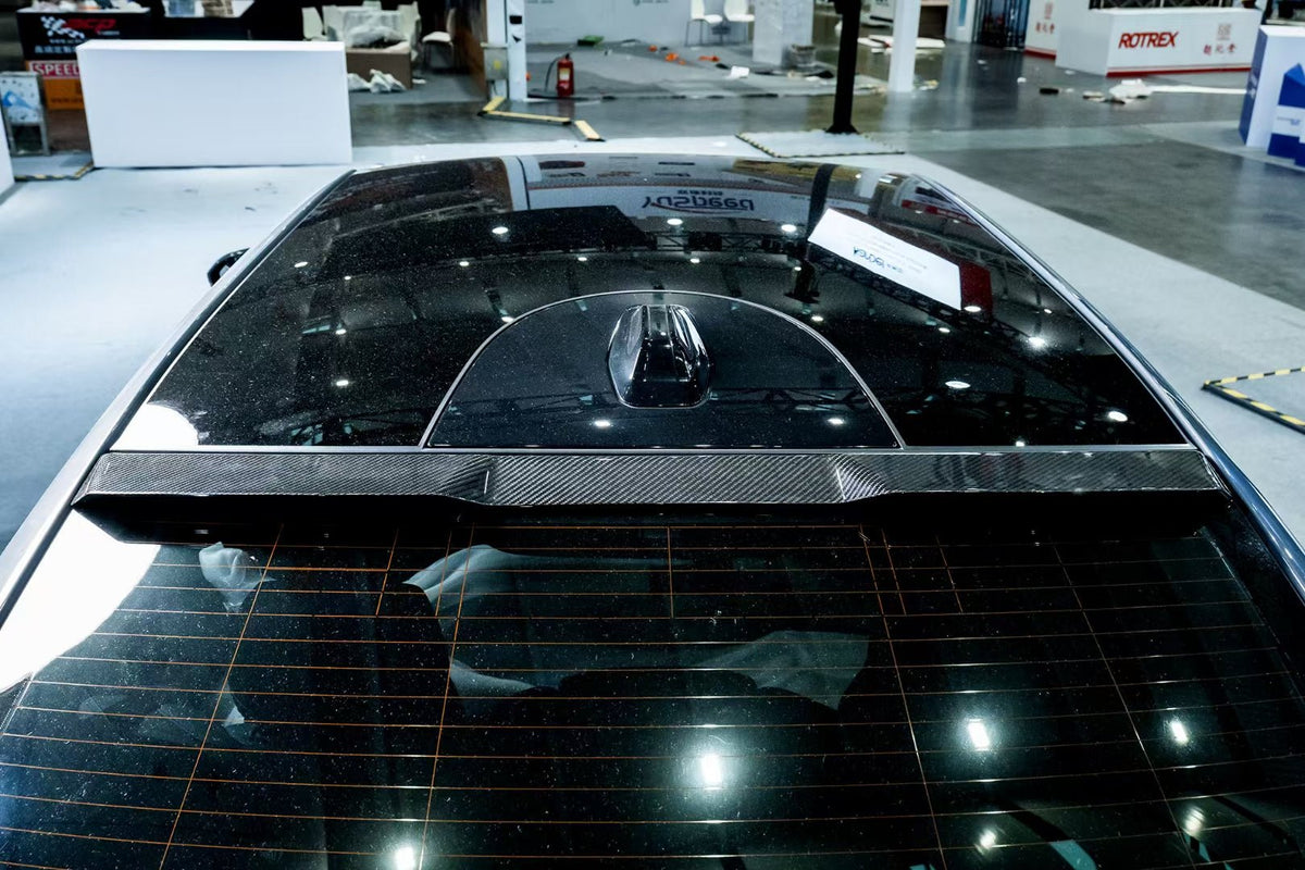 KARBEL - BMW 5 SERIES G60 DRY CARBON FIBER REAR ROOF SPOILER - Aero Carbon UK