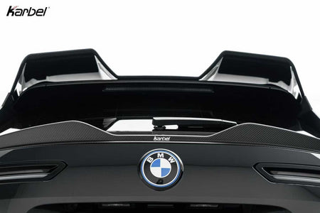 KARBEL - BMW IX I20 DRY CARBON FIBER ROOF REAR SPOILER - Aero Carbon UK