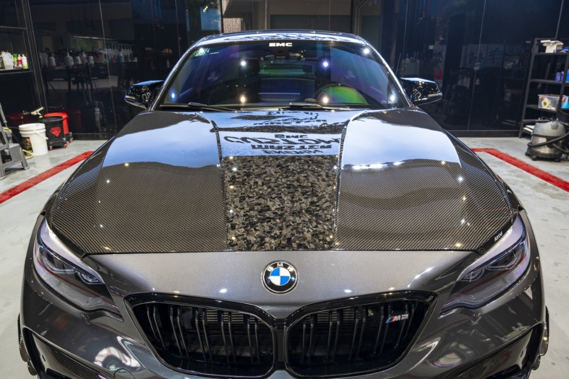 KARBEL - BMW M2 M2C F87 CARBON FIBRE BONNET HOOD - Aero Carbon UK