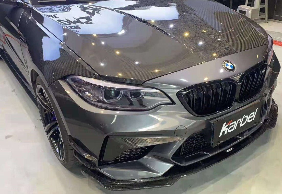 KARBEL - BMW M2 M2C F87 CARBON FIBRE BONNET HOOD - Aero Carbon UK