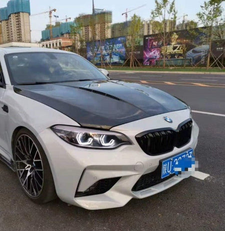 KARBEL - BMW M2 M2C F87 CARBON FIBRE BONNET HOOD - Aero Carbon UK