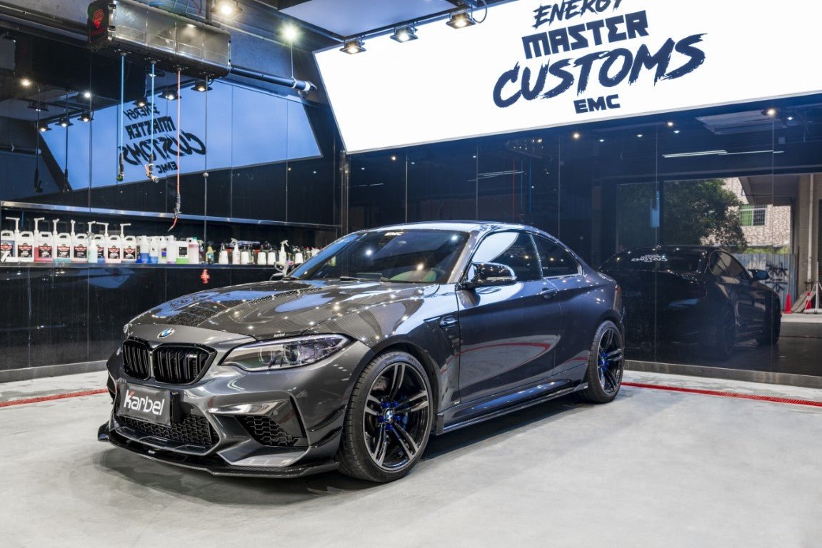 KARBEL - BMW M2 M2C F87 CARBON FIBRE BONNET HOOD - Aero Carbon UK