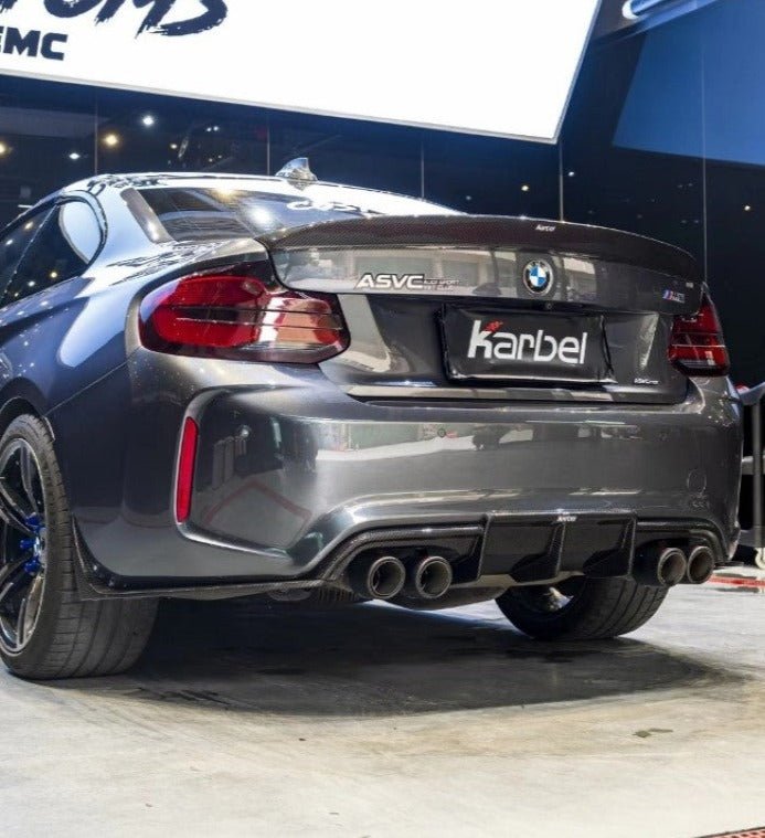 KARBEL - BMW M2 M2C F87 CARBON FIBRE REAR SPOILER - Aero Carbon UK