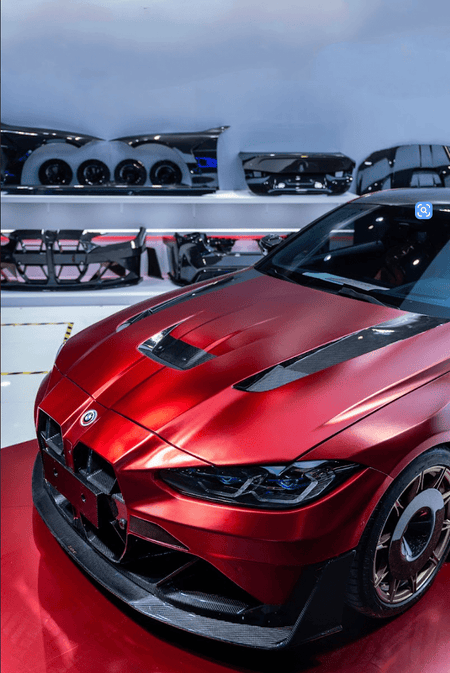 KARBEL - BMW M3 G80 M4 G82 DRY CARBON FIBER HOOD BONNET - Aero Carbon UK