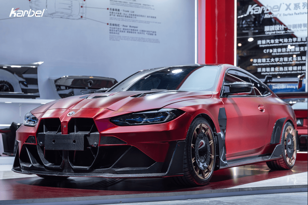 KARBEL - BMW M3 G80 M4 G82 DRY CARBON FIBER HOOD BONNET - Aero Carbon UK