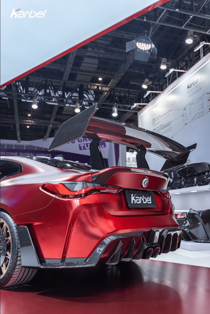 KARBEL - BMW M4 G82 DRY CARBON FIBER REAR BUMPER CONVERSION KIT - Aero Carbon UK