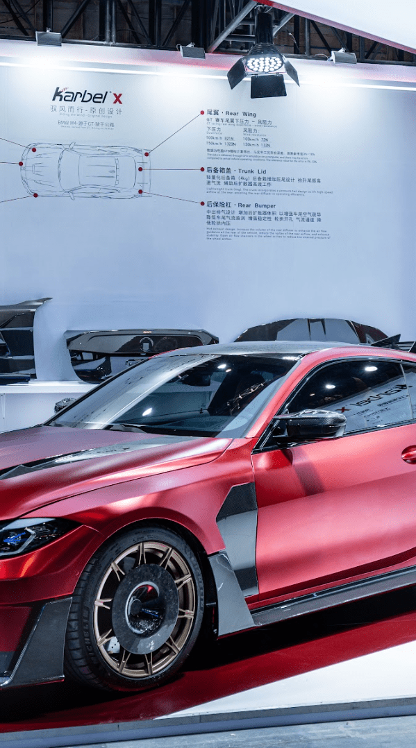 KARBEL - BMW M4 G82 DRY CARBON FIBER SIDE FENDERS - Aero Carbon UK
