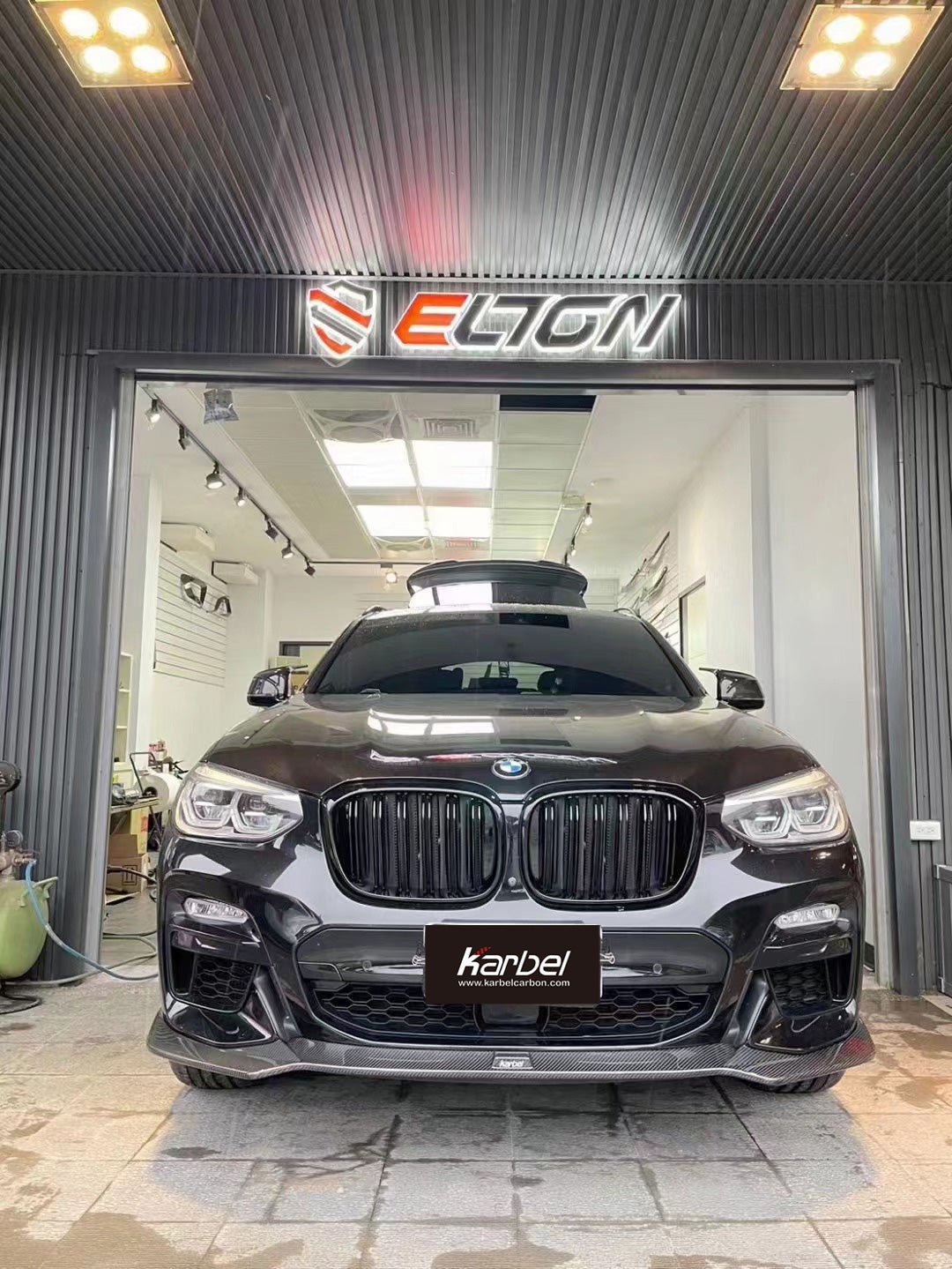 KARBEL - BMW X3 G01 / X4 G02 PRE - LCI CARBON FIBRE FRONT LIP - Aero Carbon UK