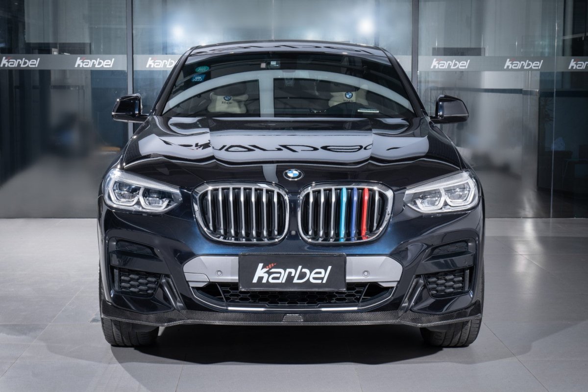 KARBEL - BMW X3 G01 / X4 G02 PRE - LCI CARBON FIBRE FRONT LIP - Aero Carbon UK