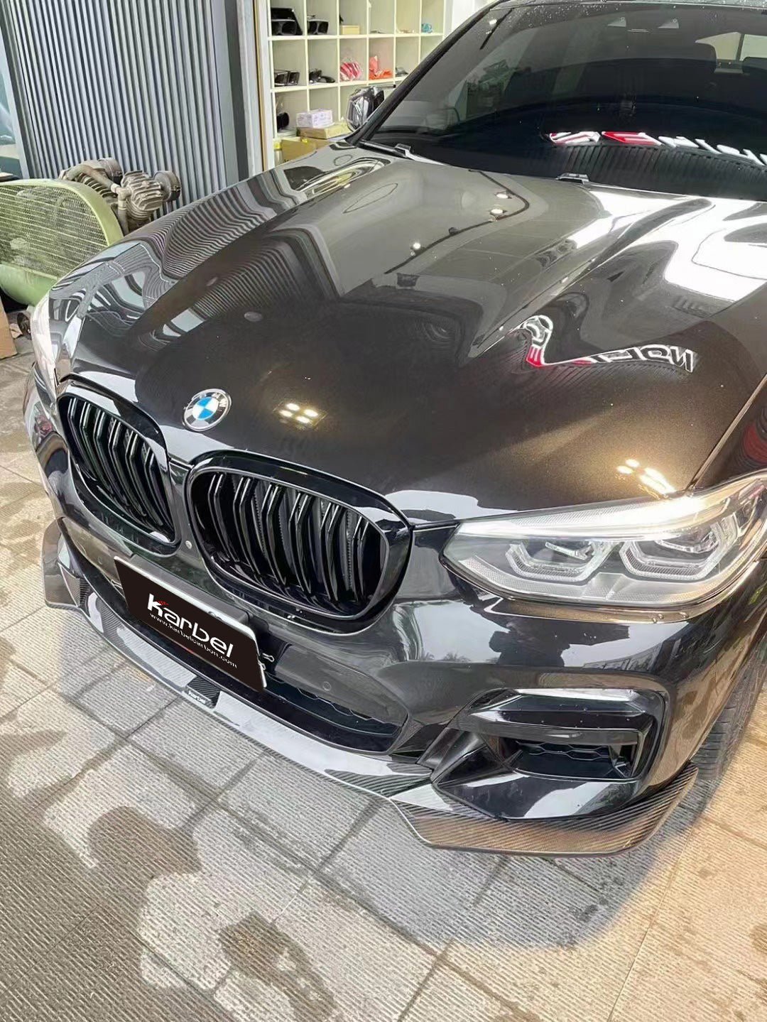 KARBEL - BMW X3 G01 / X4 G02 PRE - LCI CARBON FIBRE FRONT LIP - Aero Carbon UK