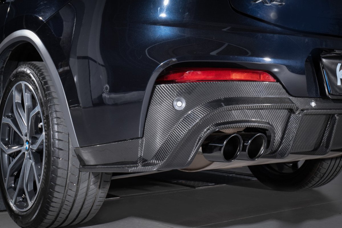 KARBEL - BMW X4 G02 PRE - LCI CARBON FIBRE REAR DIFFUSER - Aero Carbon UK