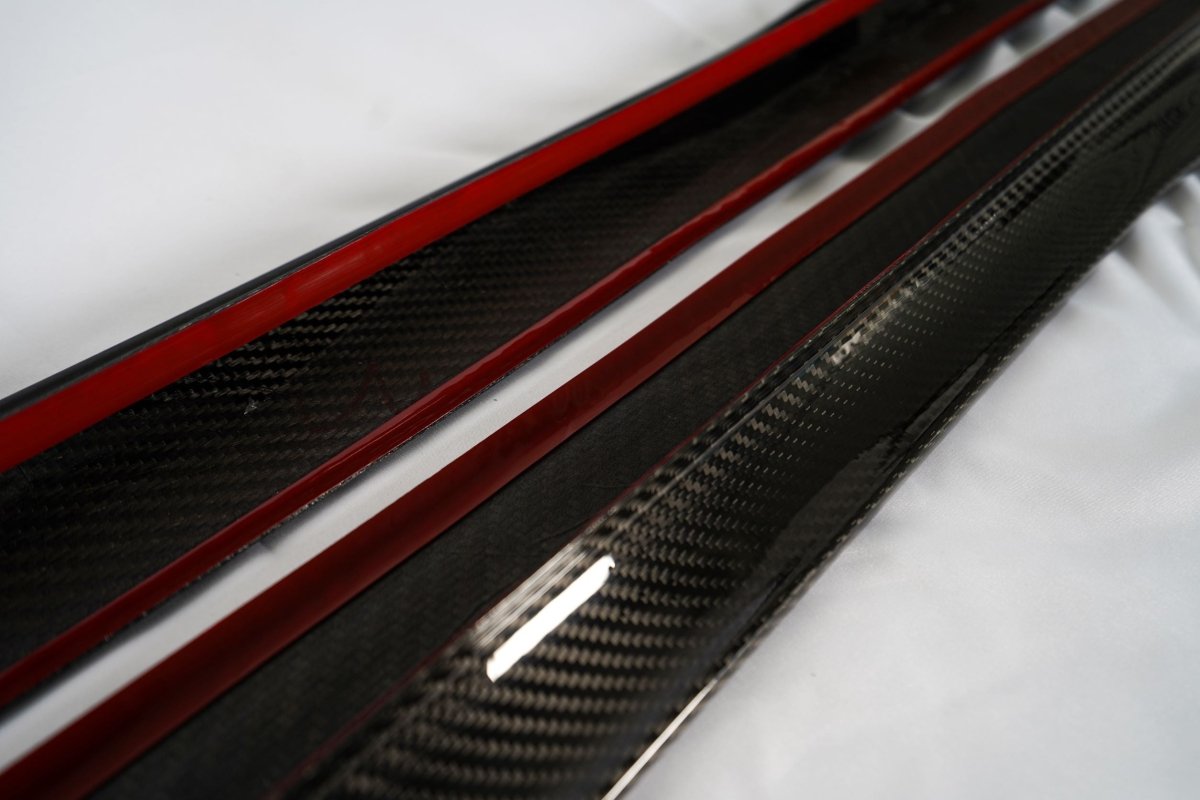 KARBEL - BMW X4 G02 / X4M F98 / X3 G01 / X3M F97 CARBON FIBRE SIDE SKIRTS - Aero Carbon UK