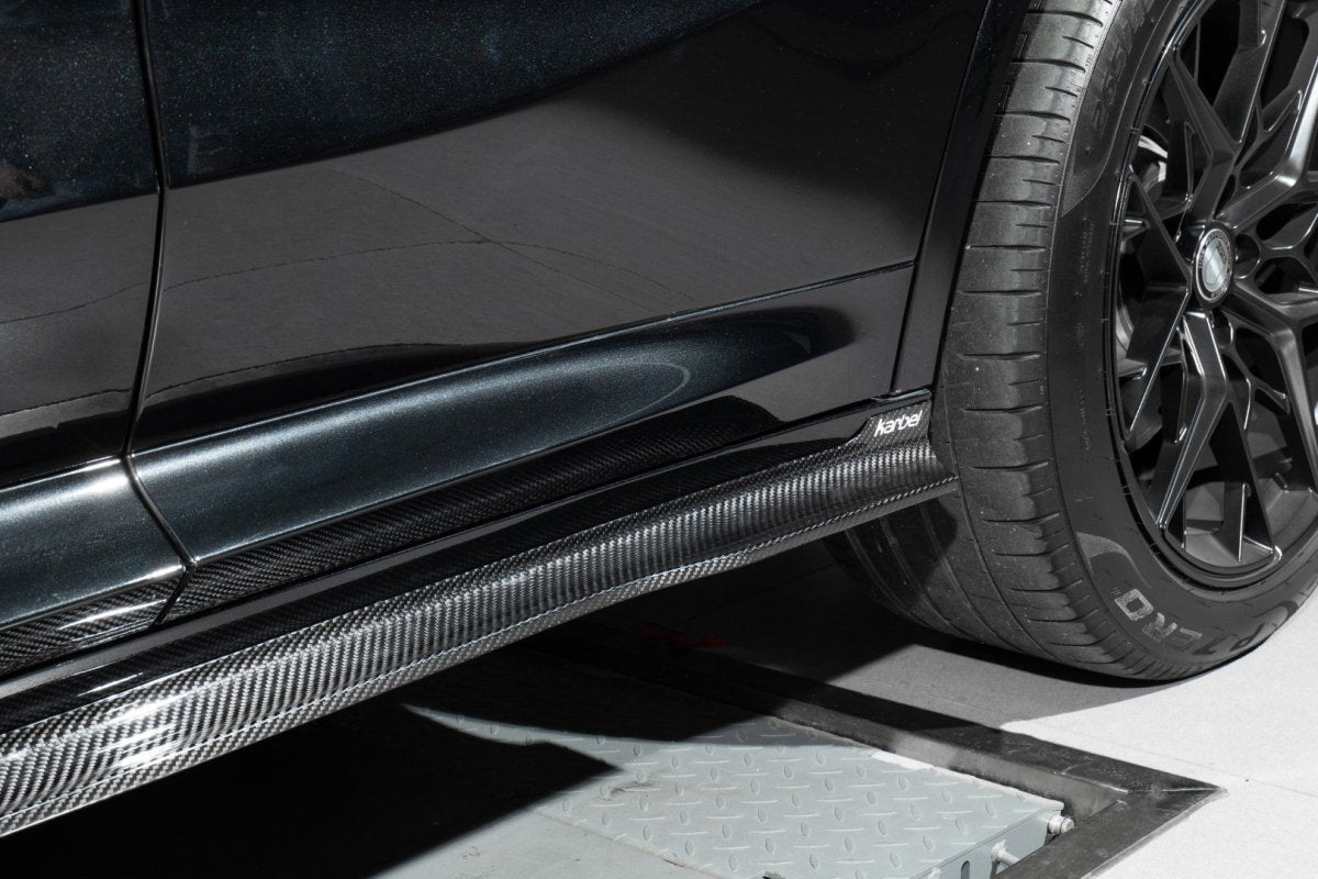 KARBEL - BMW X4 G02 / X4M F98 / X3 G01 / X3M F97 CARBON FIBRE SIDE SKIRTS - Aero Carbon UK