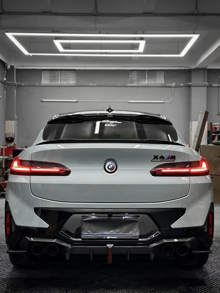 KARBEL - BMW X4M F98 LCI CARBON FIBRE REAR DIFFUSER - Aero Carbon UK