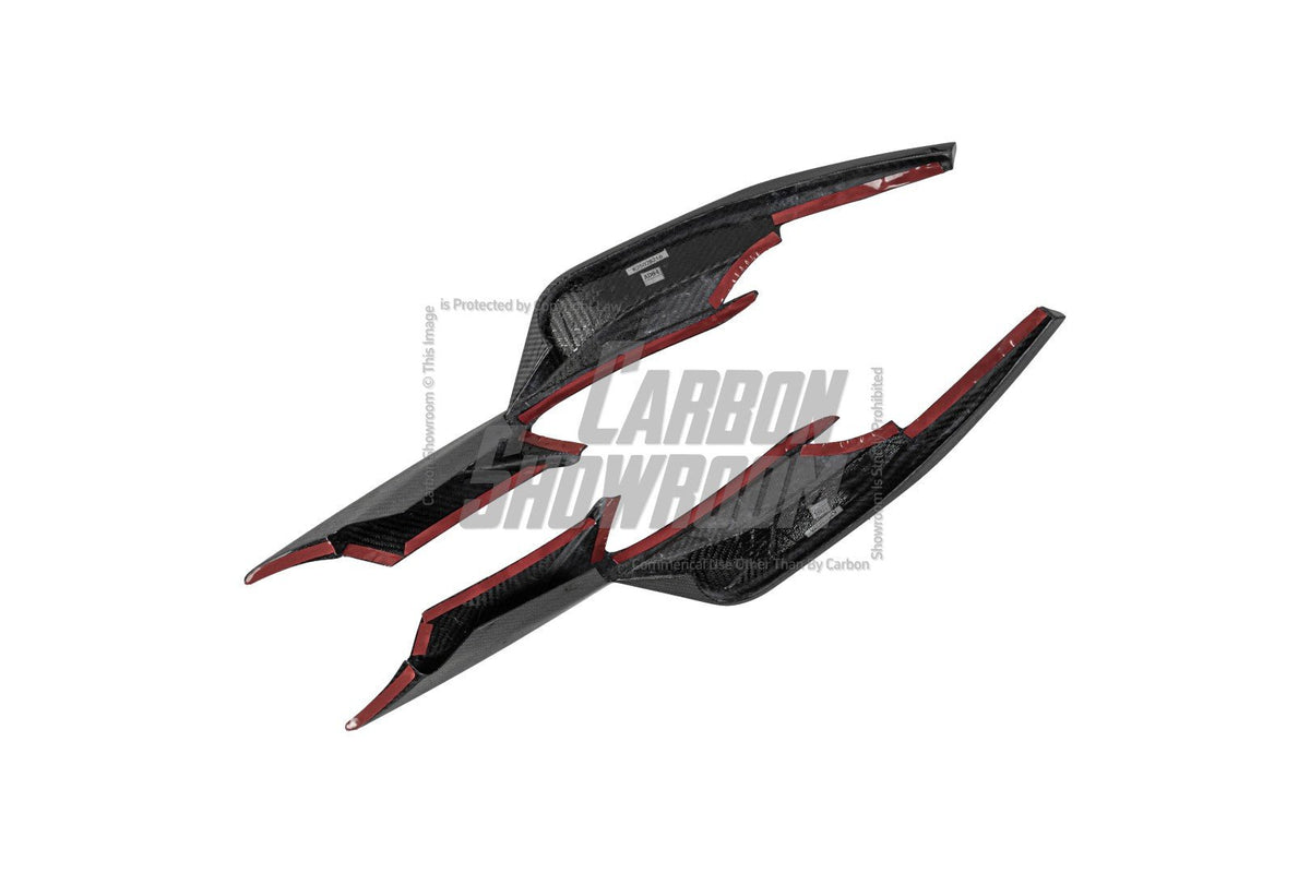 KARBEL - LOTUS EMIRA 2022+ DRY CARBON FIBRE FRONT BUMPER VENT TRIM - Aero Carbon UK