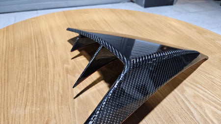 KARBEL - LOTUS EMIRA 2022+ DRY CARBON FIBRE FRONT CORNER CANARDS - Aero Carbon UK