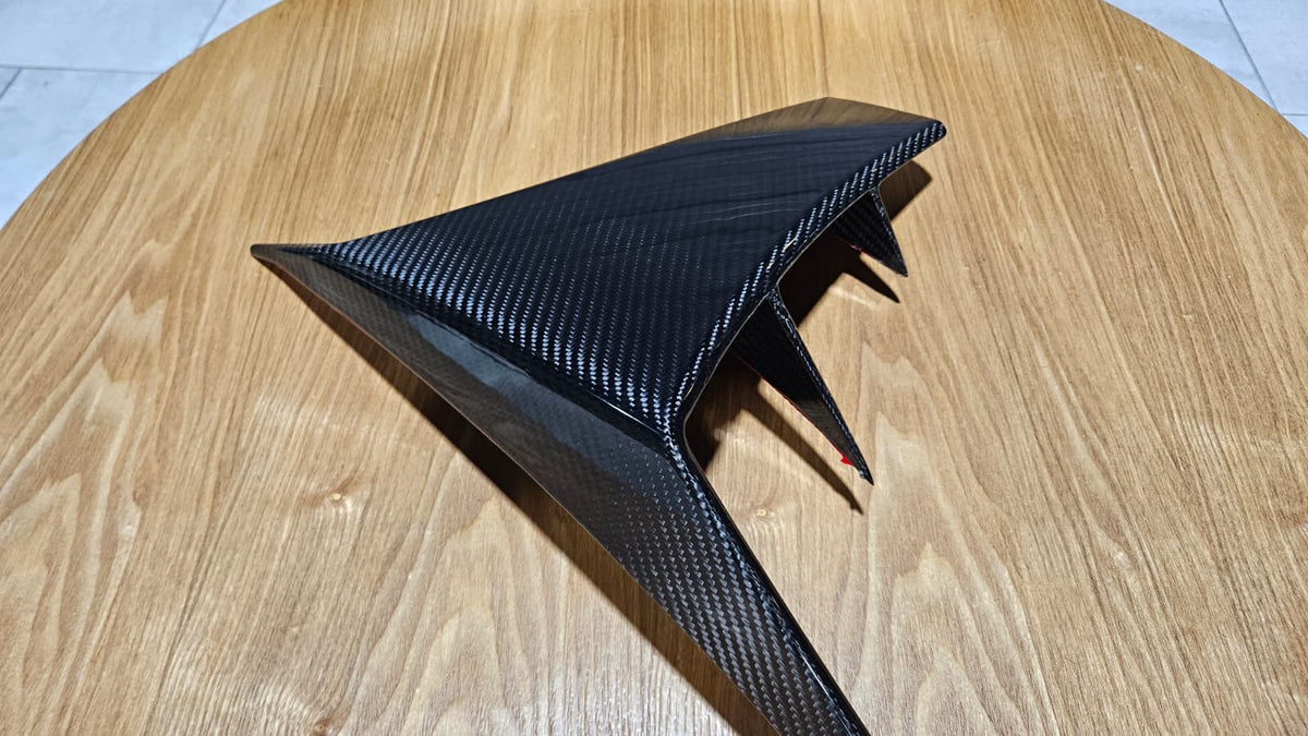KARBEL - LOTUS EMIRA 2022+ DRY CARBON FIBRE FRONT CORNER CANARDS - Aero Carbon UK
