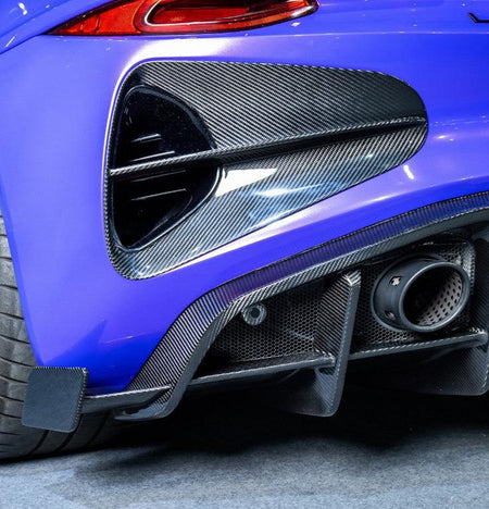 KARBEL - LOTUS EMIRA 2022+ DRY CARBON FIBRE REAR BUMPER VENT TRIM - Aero Carbon UK