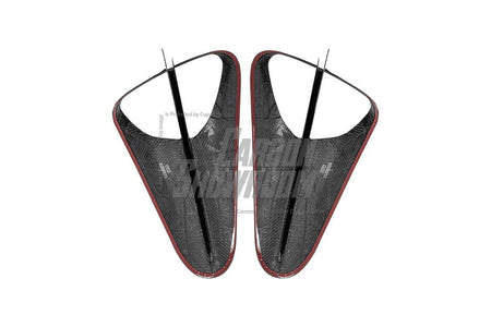KARBEL - LOTUS EMIRA 2022+ DRY CARBON FIBRE REAR BUMPER VENT TRIM - Aero Carbon UK