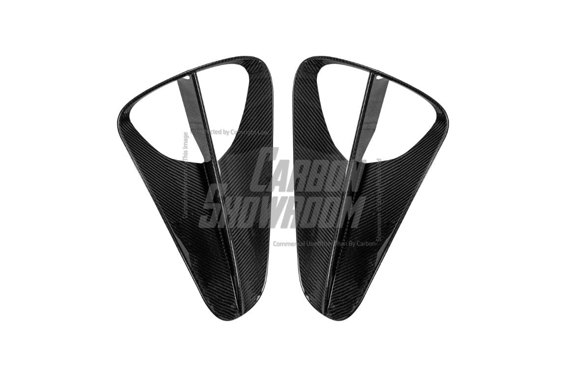 KARBEL - LOTUS EMIRA 2022+ DRY CARBON FIBRE REAR BUMPER VENT TRIM - Aero Carbon UK