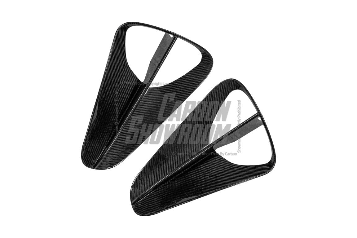 KARBEL - LOTUS EMIRA 2022+ DRY CARBON FIBRE REAR BUMPER VENT TRIM - Aero Carbon UK