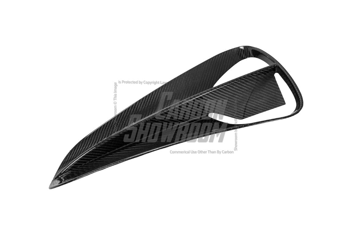KARBEL - LOTUS EMIRA 2022+ DRY CARBON FIBRE REAR BUMPER VENT TRIM - Aero Carbon UK
