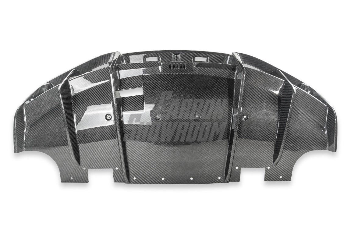 KARBEL - LOTUS EMIRA 2022+ DRY CARBON FIBRE REAR DIFFUSER AND CANARDS - Aero Carbon UK