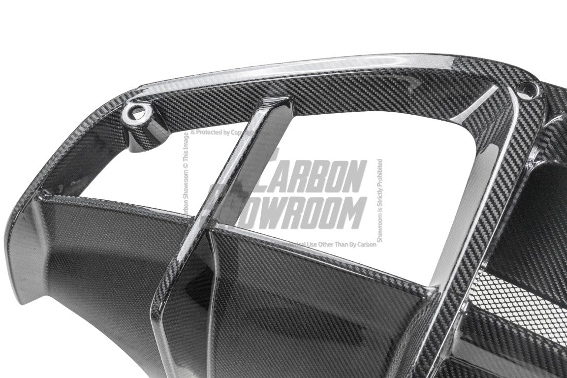 KARBEL - LOTUS EMIRA 2022+ DRY CARBON FIBRE REAR DIFFUSER AND CANARDS - Aero Carbon UK
