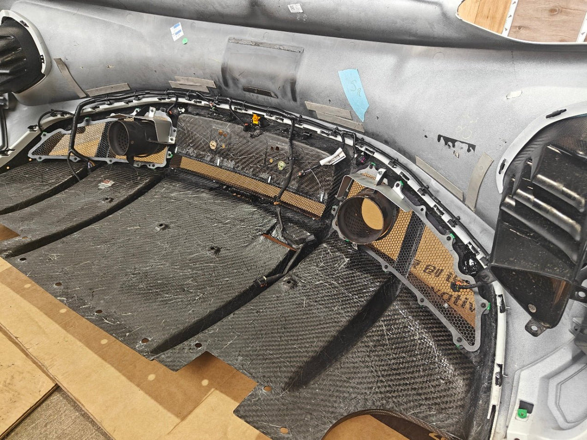 KARBEL - LOTUS EMIRA 2022+ DRY CARBON FIBRE REAR DIFFUSER AND CANARDS - Aero Carbon UK