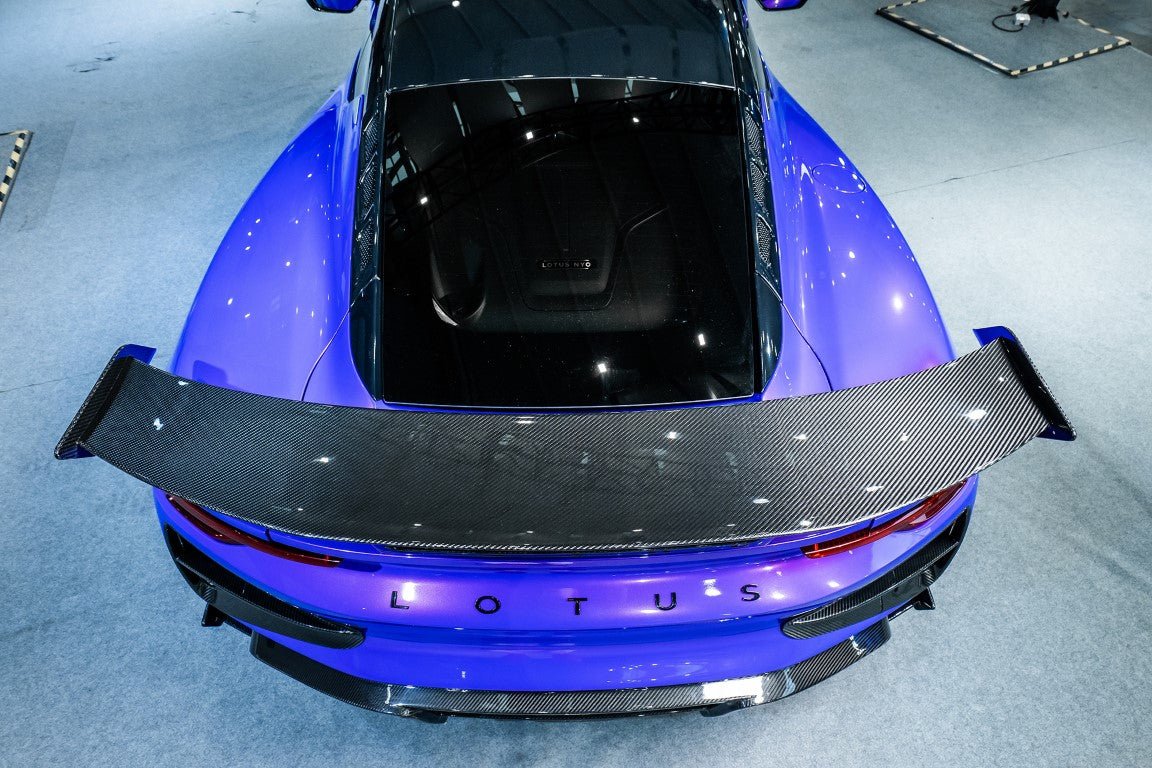 KARBEL - LOTUS EMIRA 2022+ DRY CARBON FIBRE REAR SPOILER WING - Aero Carbon UK