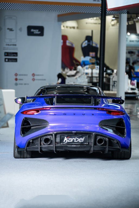 KARBEL - LOTUS EMIRA 2022+ DRY CARBON FIBRE REAR SPOILER WING - Aero Carbon UK
