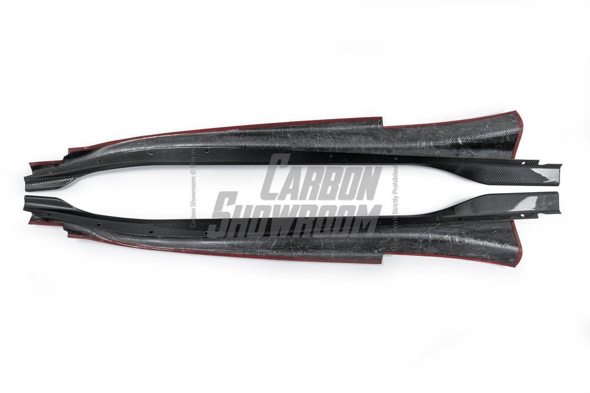 KARBEL - LOTUS EMIRA 2022+ DRY CARBON FIBRE SIDE SKIRTS - Aero Carbon UK