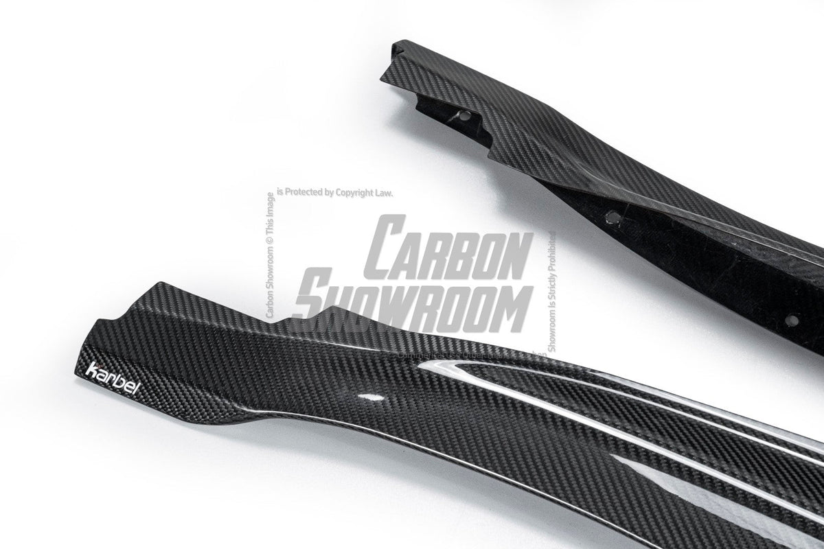 KARBEL - LOTUS EMIRA 2022+ DRY CARBON FIBRE SIDE SKIRTS - Aero Carbon UK