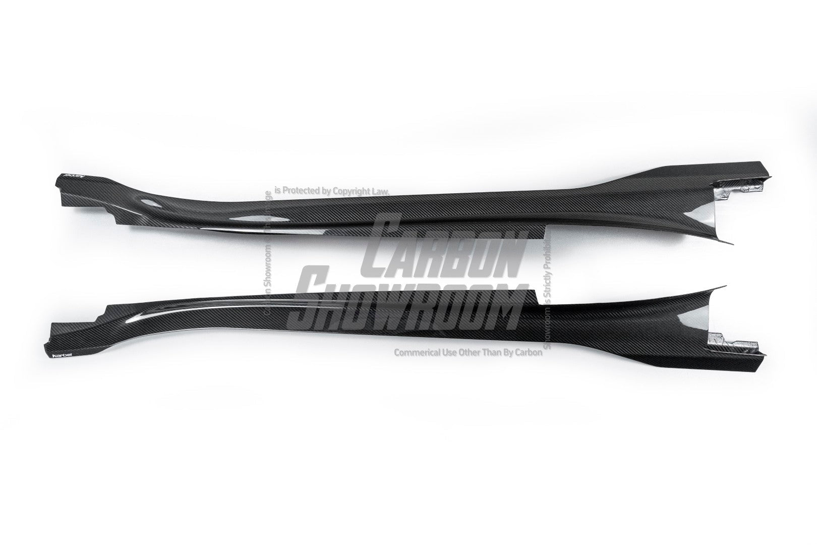 KARBEL - LOTUS EMIRA 2022+ DRY CARBON FIBRE SIDE SKIRTS - Aero Carbon UK