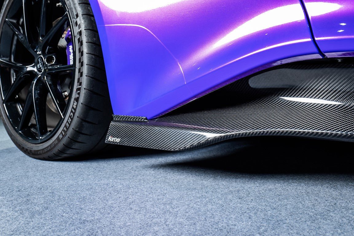 KARBEL - LOTUS EMIRA 2022+ DRY CARBON FIBRE SIDE SKIRTS - Aero Carbon UK